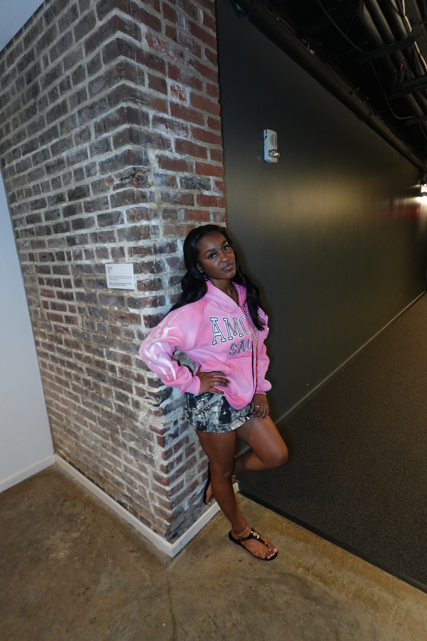 "Pink" Essential Zipup
